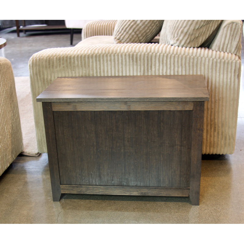 Union Rustic Lou Solid Wood Flip Top Storage Bench & Reviews Wayfair